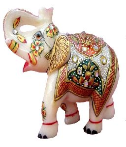 Marble Elephant Handicrafts-stone