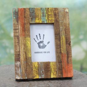 Handmade Mango Wood Making Memories Photo Frame