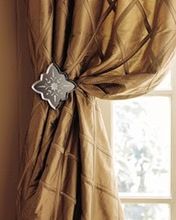 Silk Pintuck Curtain