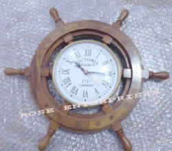 Wooden Wheel Clock