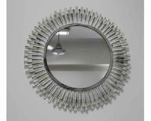 Metal Wire Wall Mirror