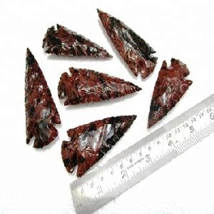 Mahogany Obsidian Arrowheads