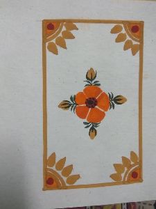 handmade paper hand painted greeting cards