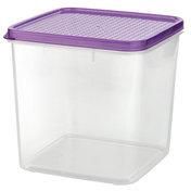 Square Airtight Plastic Food Container 2900 ml