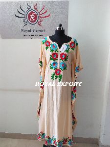 Trending Handmade Embroidery Maxi Dress