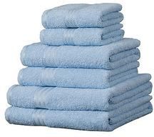 Towel set with different colour