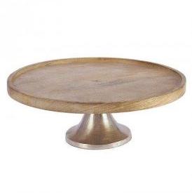 Wood Cake Stand