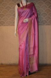 Pure Tussar Munga Silk Saree