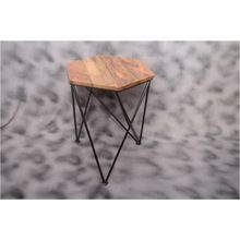 wooden tripod stool