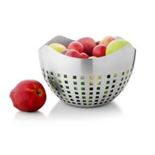 Square Stainless Steel Bread Basket