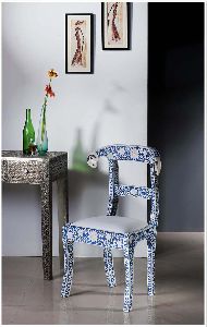 Bone Inlaid Chairs