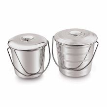 Stainless Steel Buckets With Lid