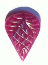 ruby gemstone carvings