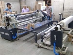 High speed 3 drive slitting rewinding machine