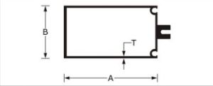 aluminium certain wall profile