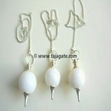 White King Agate Ball Pendulum