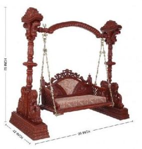 Traditional Swing from Teak Wood Jhula