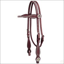 Western Leather Headstall Horse