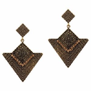 Rhinestone Traditional Earrings