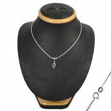 Melodious ! Smoky Quartz Gemstone Sterling Silver Necklace Jewelry