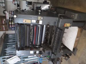 Heidelberg gto 52 single colour machine