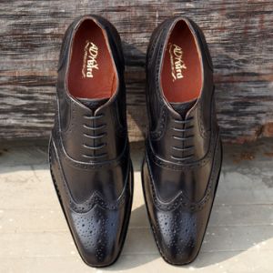 welted Centaurus Black Brogue Formal