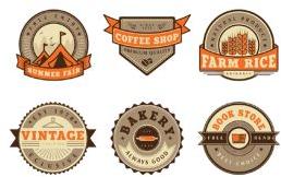 logo badges