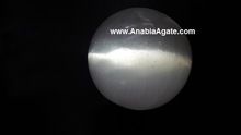 White selenite Ball