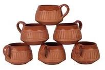 terracotta earthenware cup set