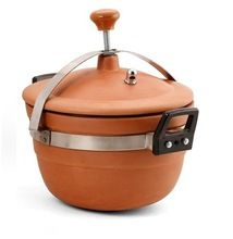 Terracotta pressure cooker