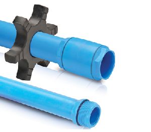 UPVC RISER PIPE WITH HEAVY DUTY PVC COUPLING (3 PC COUPLER)