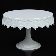 Round White Cake Stand