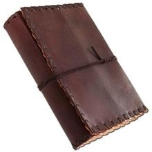 Stitched Edge Leather OR sketch book