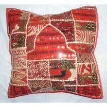 Old Sari Patchwork Lovely Cushion Cover