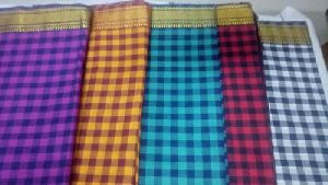 Mangalagiri Checks Handloom Material