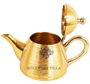 Brass Cone Lining Tea Pot Kettle 500 ML