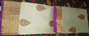 Acrylic cotton sarees