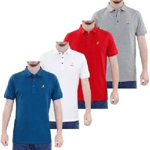 Mens Plain Collar T-Shirts