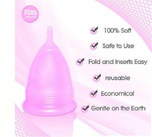 Zedex Reusable & Washable Menstrual Cup For Female