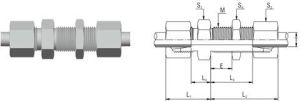 STRAIGHT BULKHEAD FITTINGS - SV