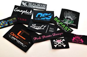 woven printed labels