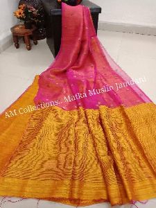 Motka muslin saree