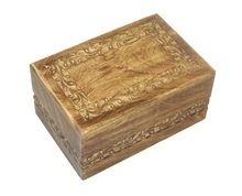 Wood Funeral Urn