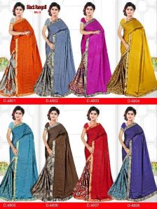 silk georgette saree