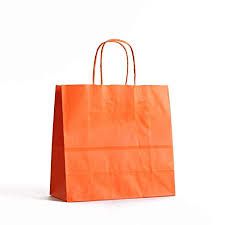 Orange Colored Paper Bags