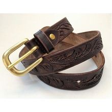 HandMade Engraved Leather Belt