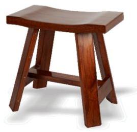 Wooden Spa Stool