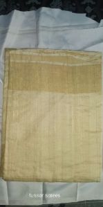 Plain Tussar Saree