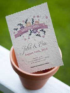 Plantable Invitation Cards