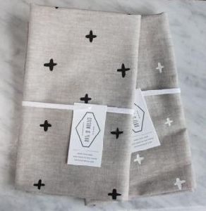 Printed Linen Tablecloth